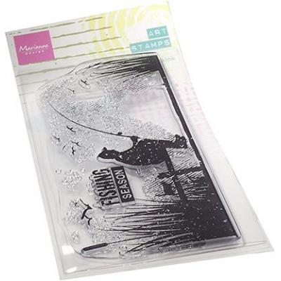 Marianne Design Clear Stamp - Fishing